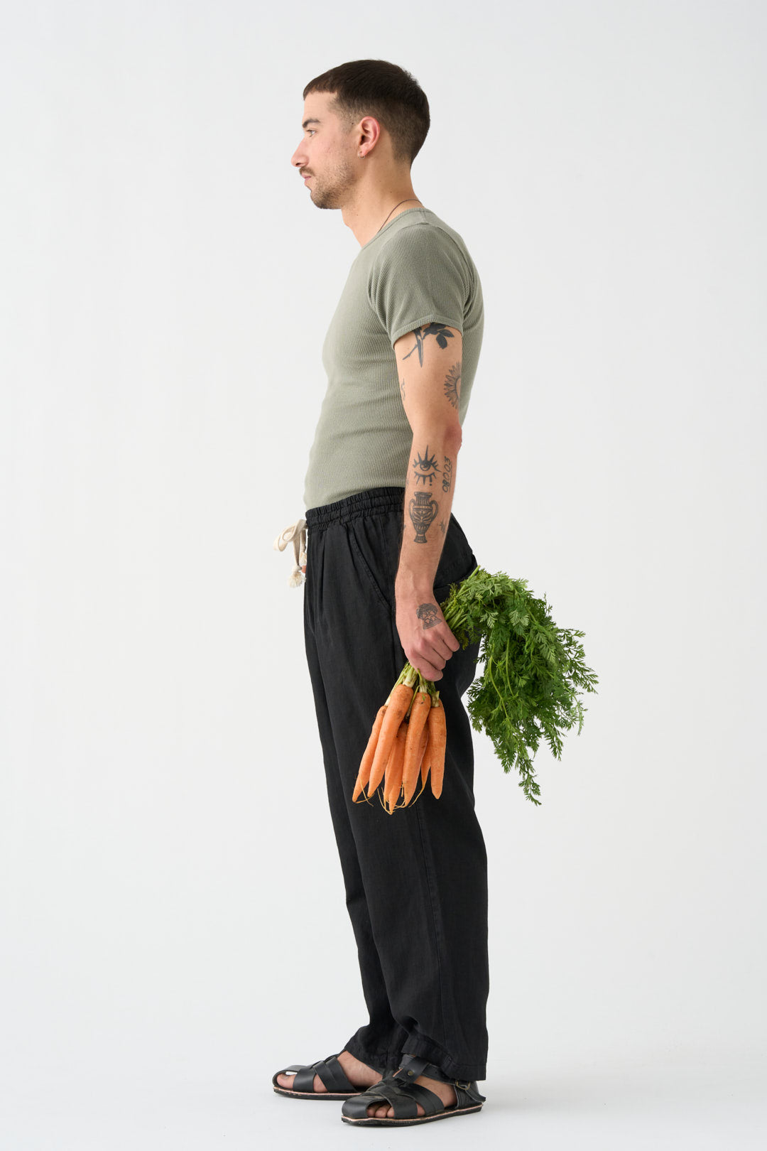 Black worker trousers