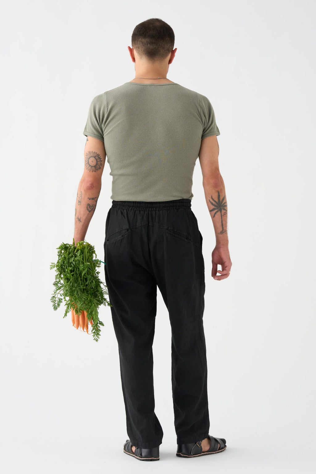 Black worker trousers
