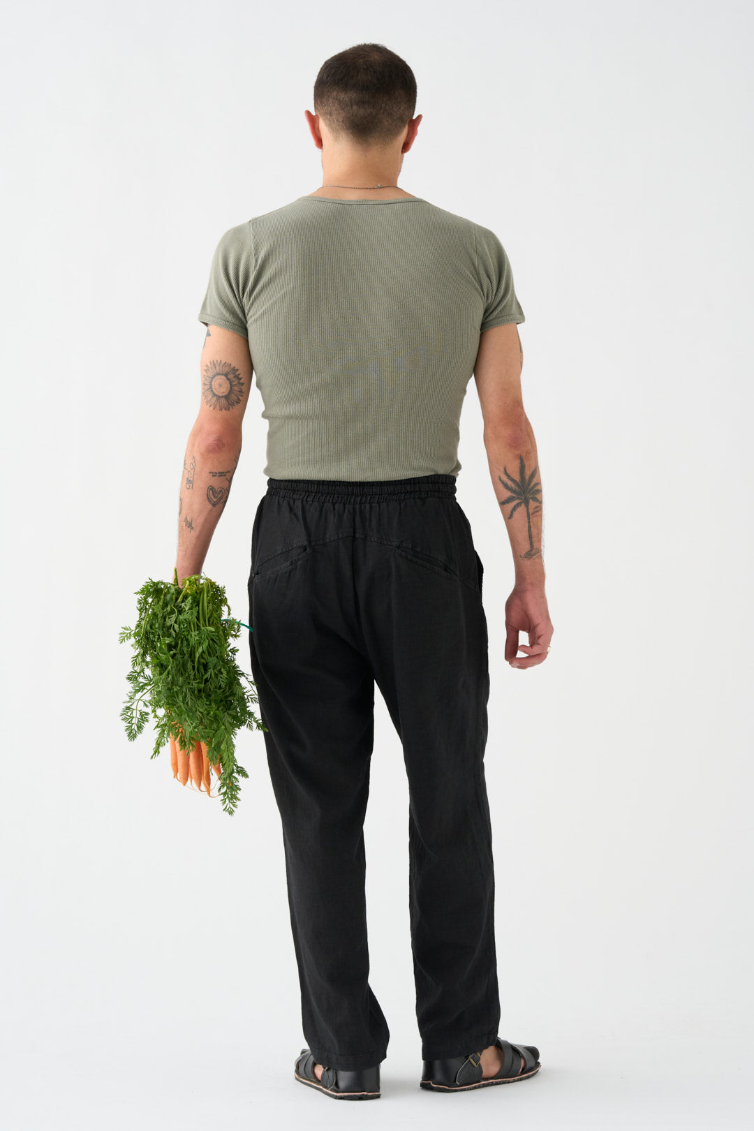 Black worker trousers