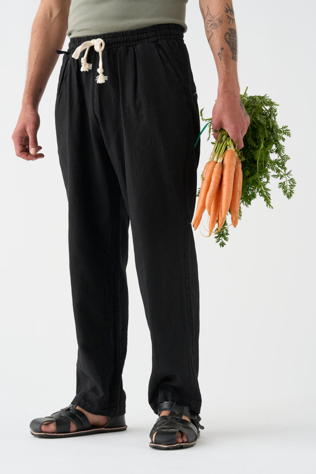 Black worker trousers