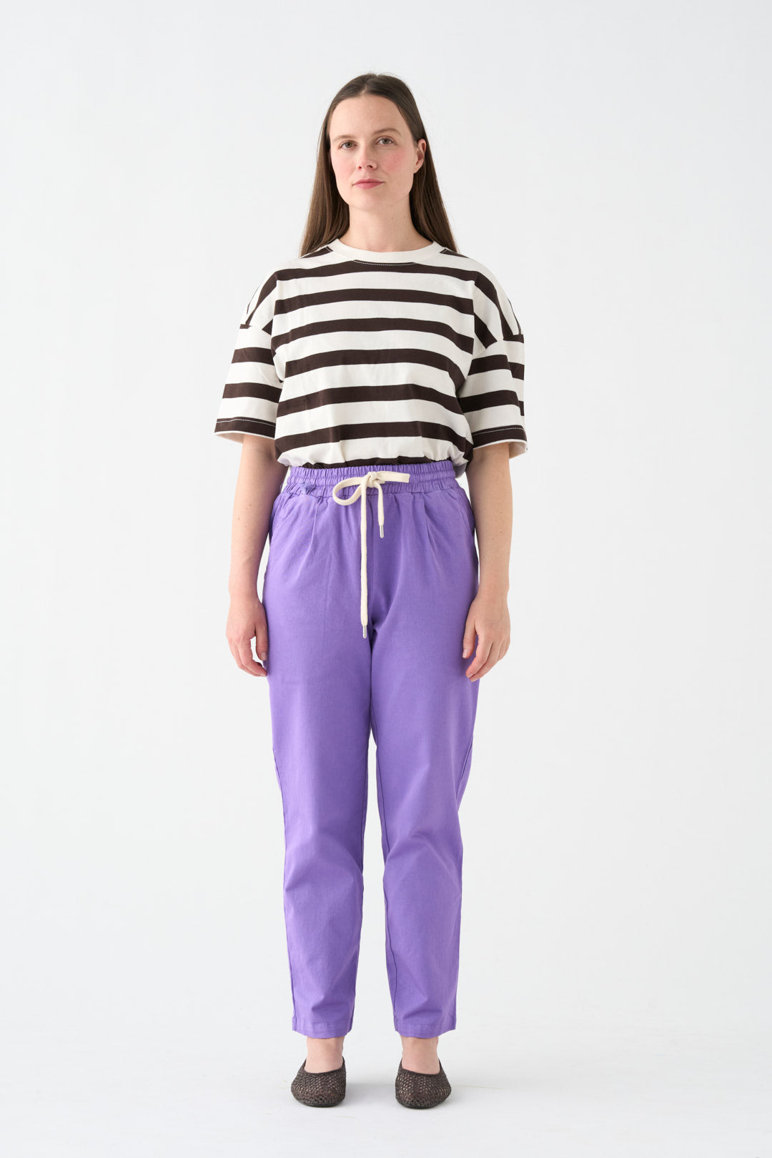 Lilac worker pants