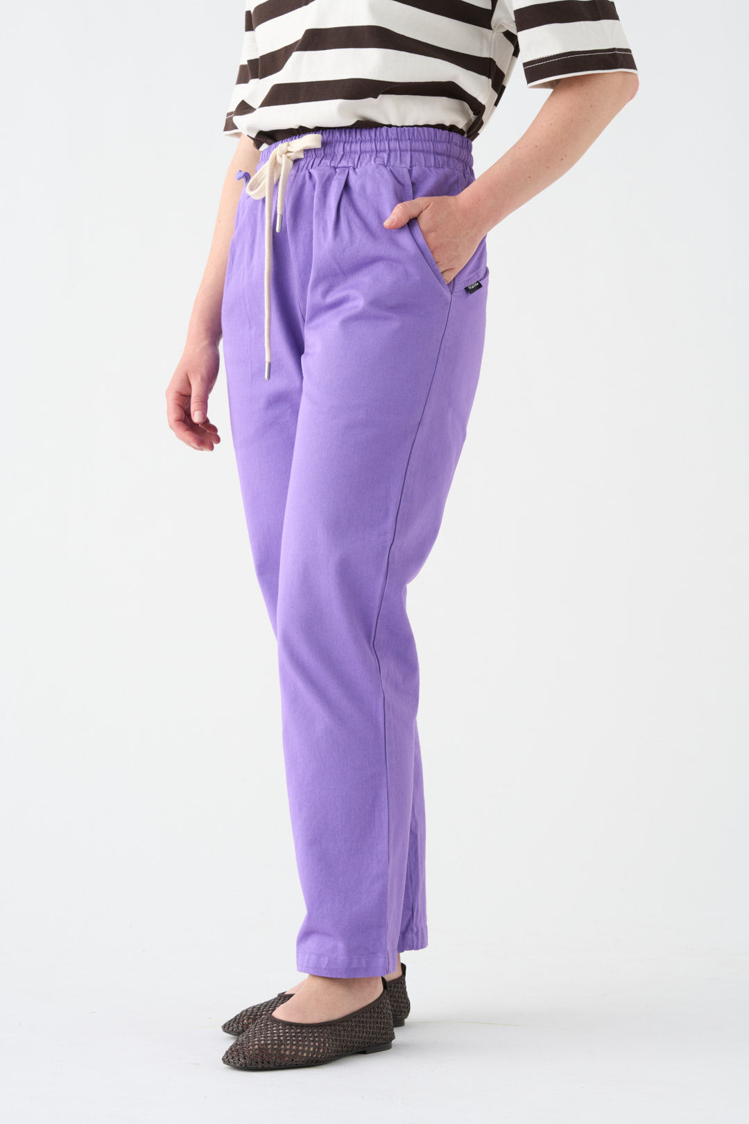 Lilac worker pants