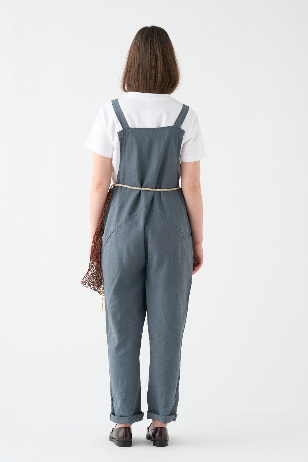 Gray overalls