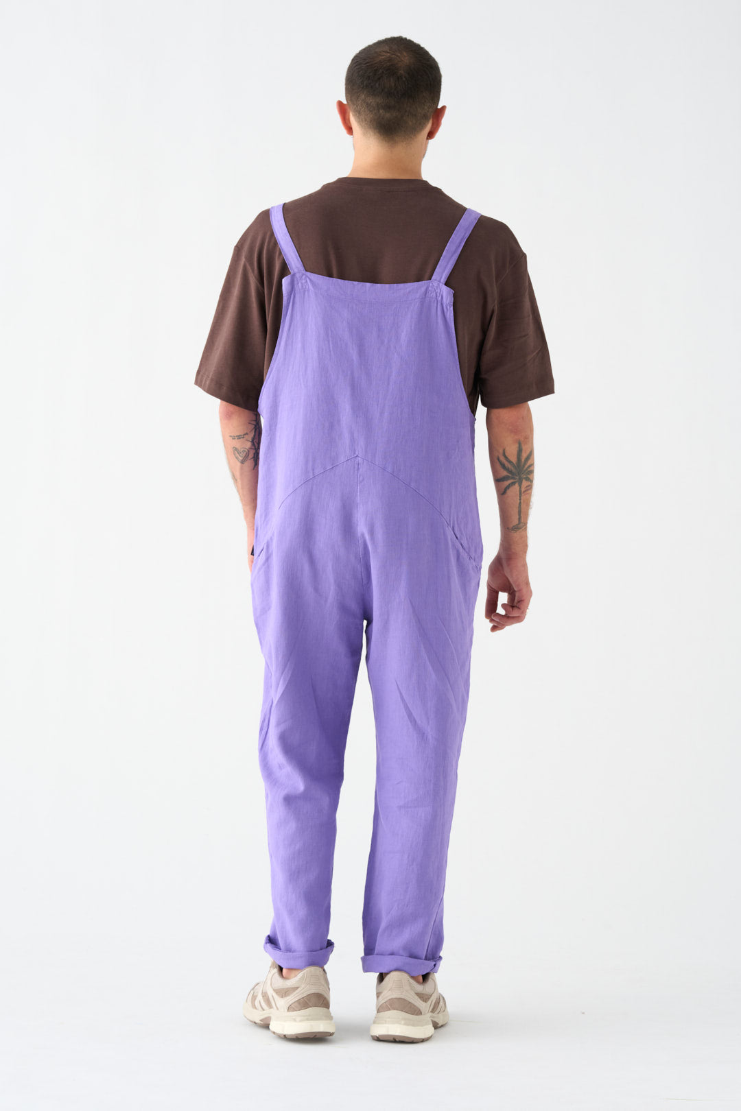 Lilac overalls