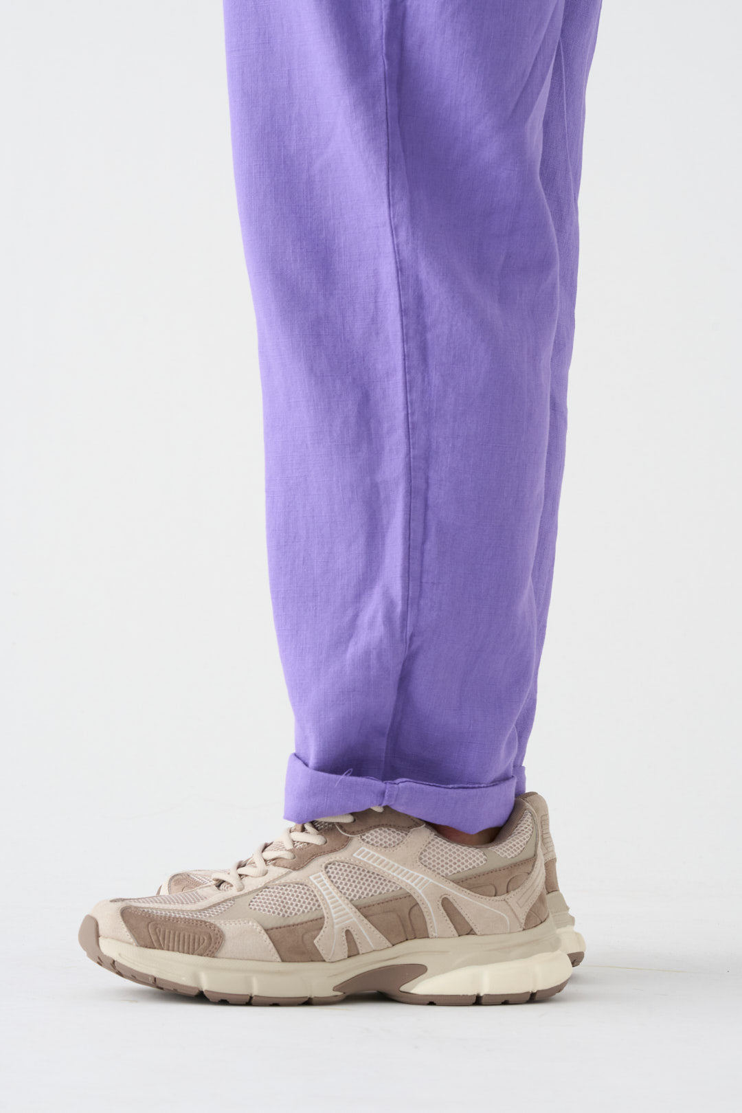 Lilac overalls