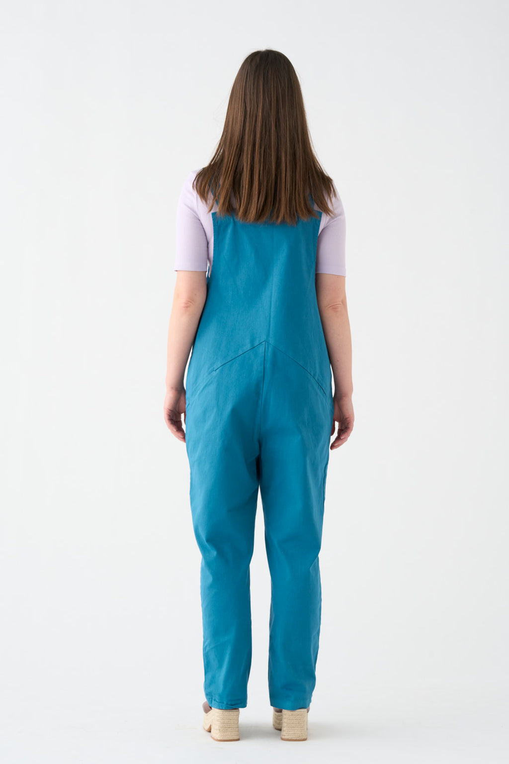 Petrol blue overalls