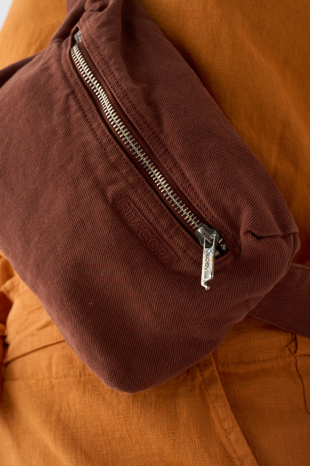 Brown fanny pack