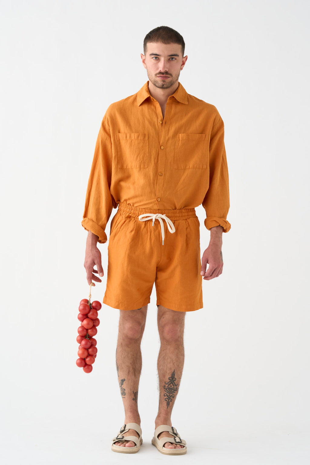 Orange shorts