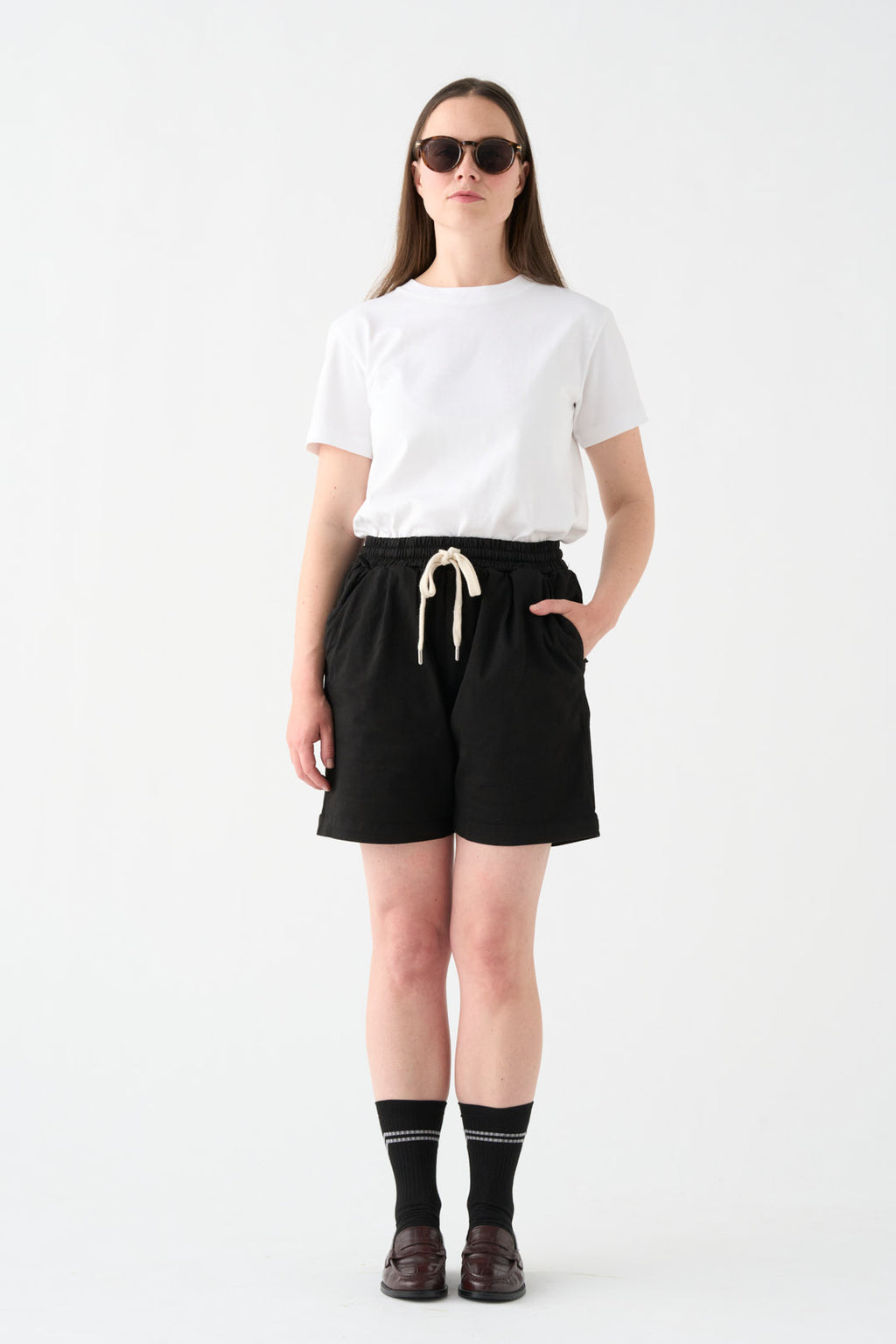 Black shorts