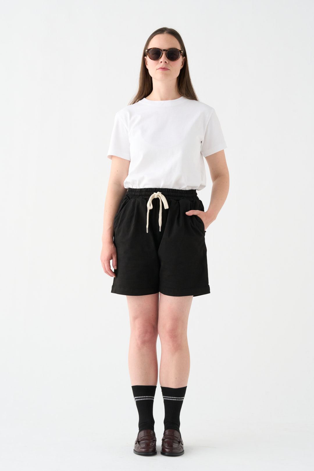 Black shorts