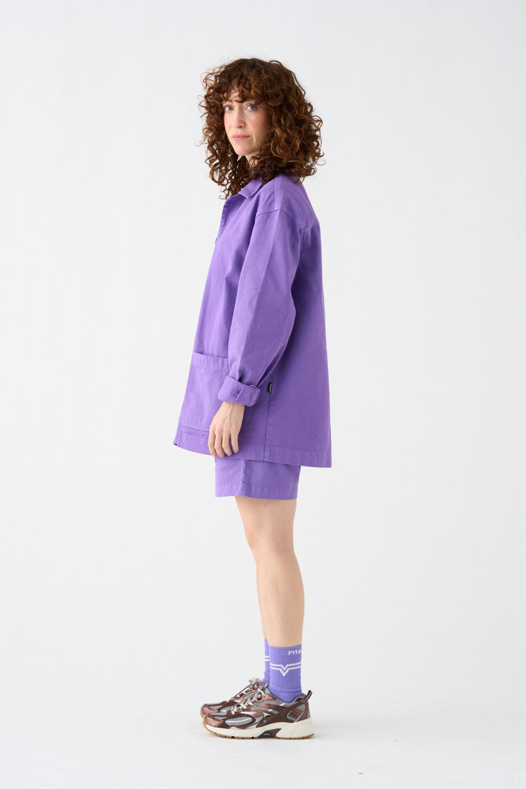Lilac overshirt
