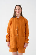 Orange overshirt