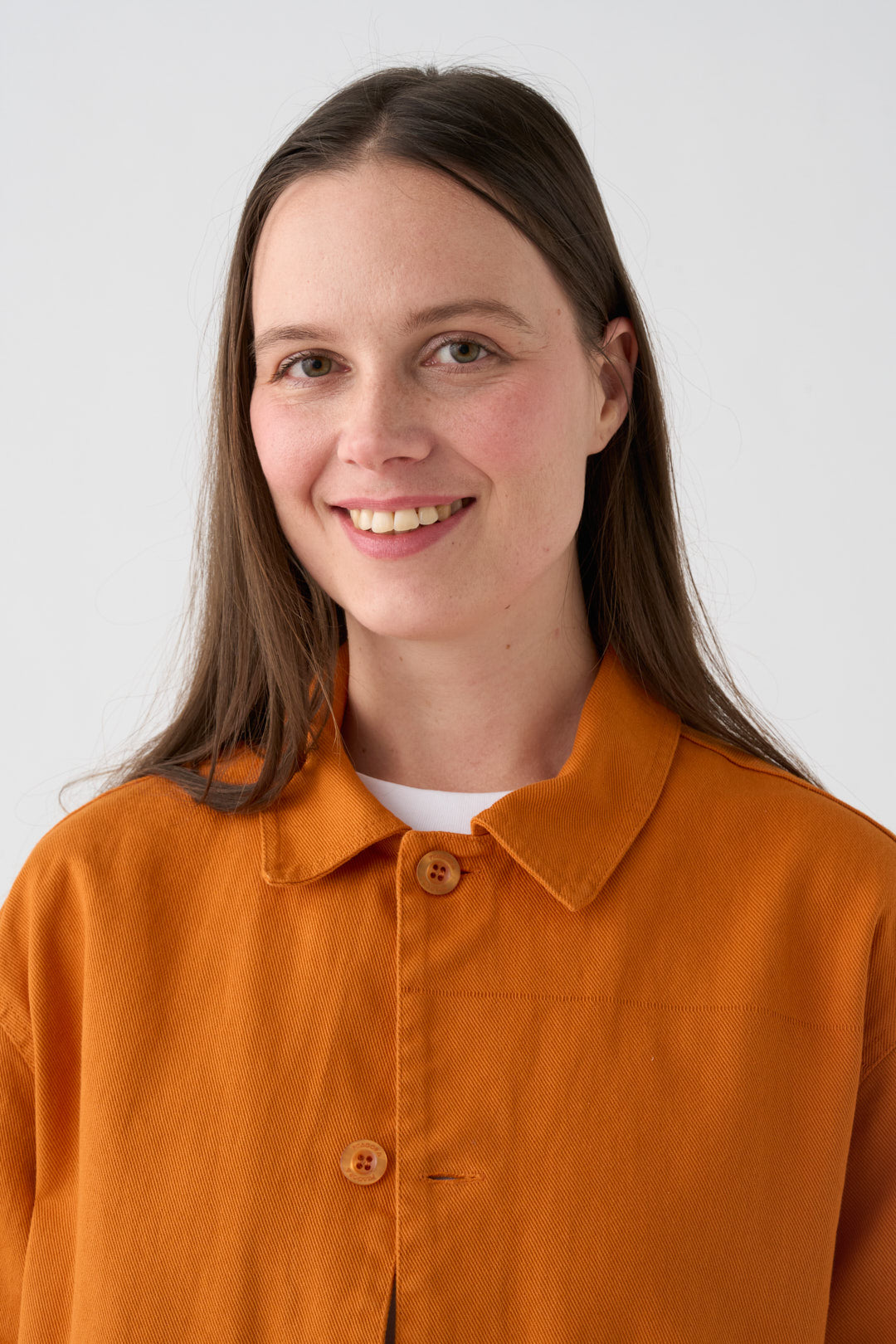 Orange overshirt