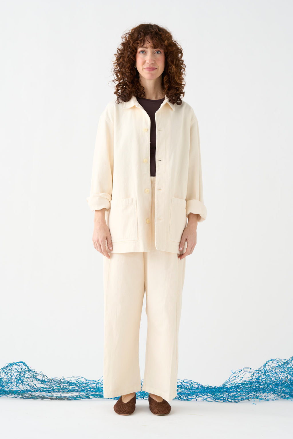 Natural overshirt