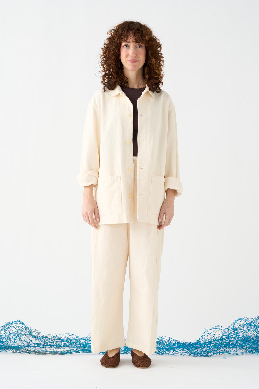 Natural overshirt