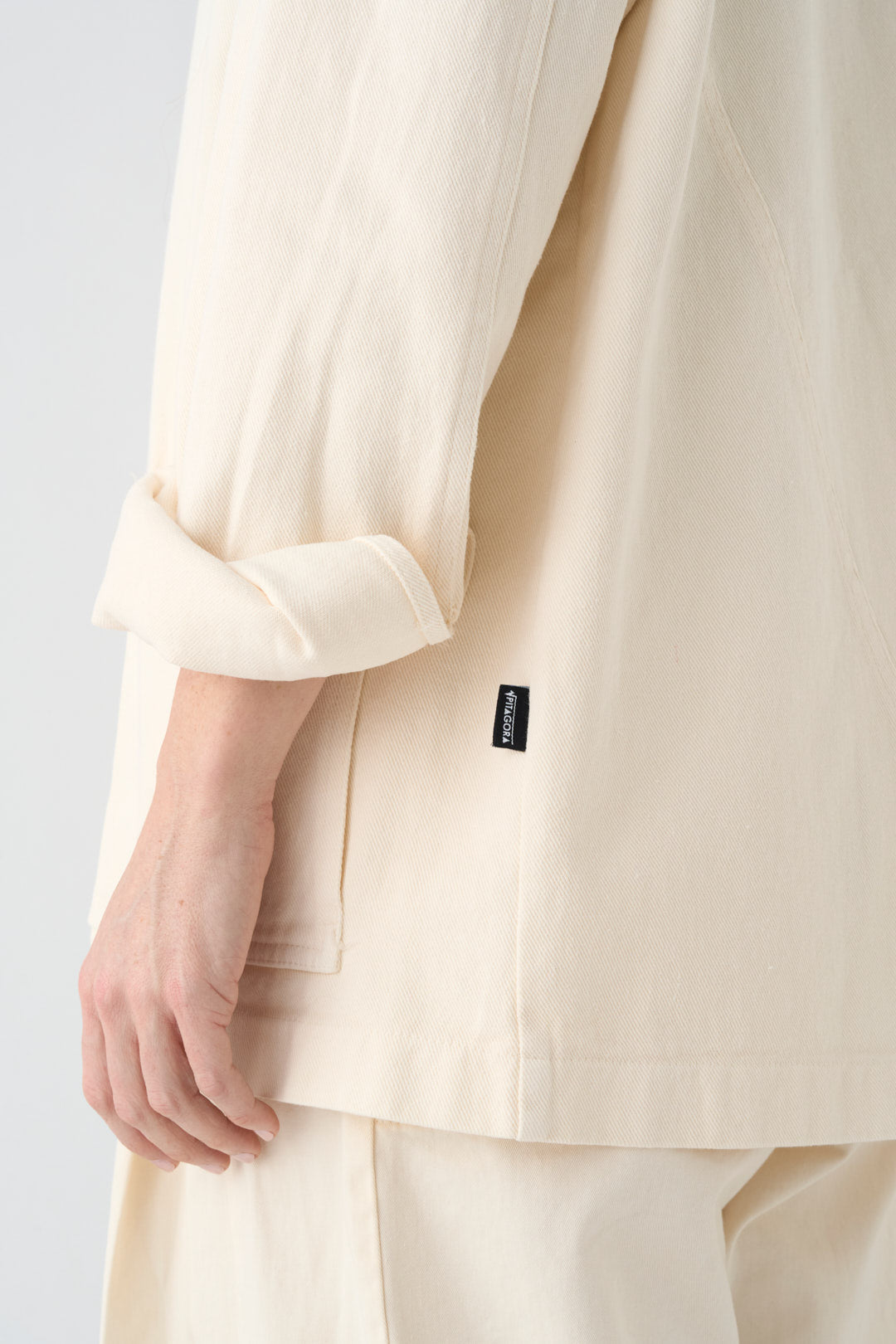 Natural overshirt