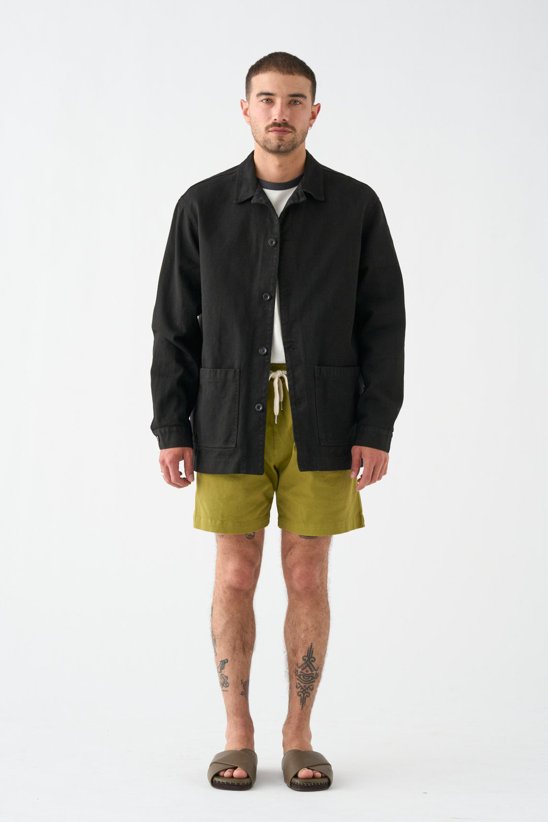 Black overshirt