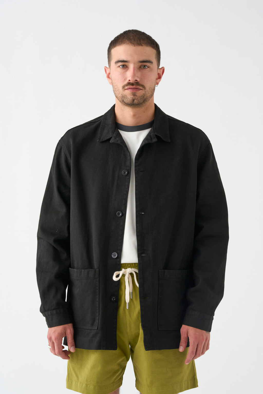 Black overshirt