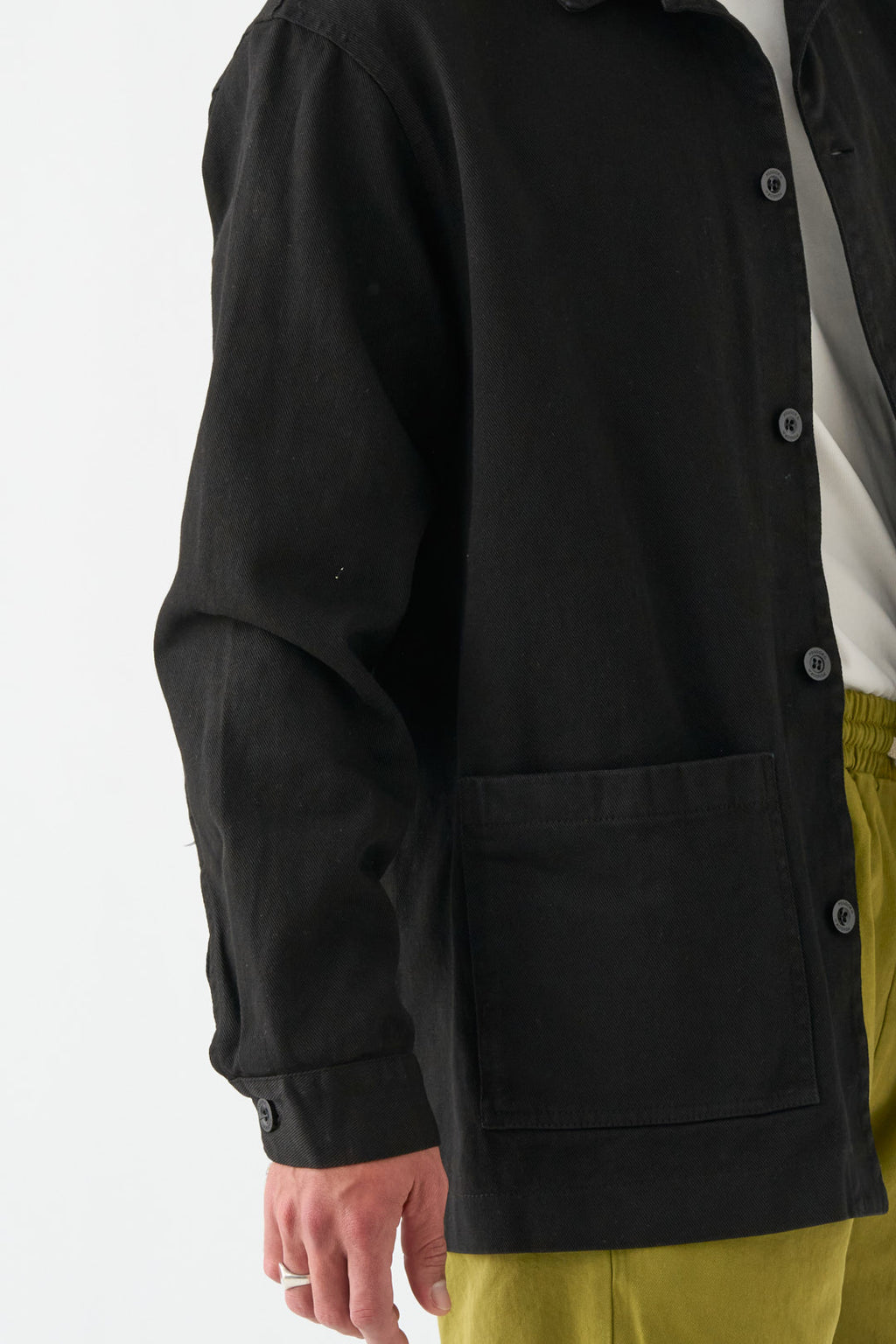 Black overshirt