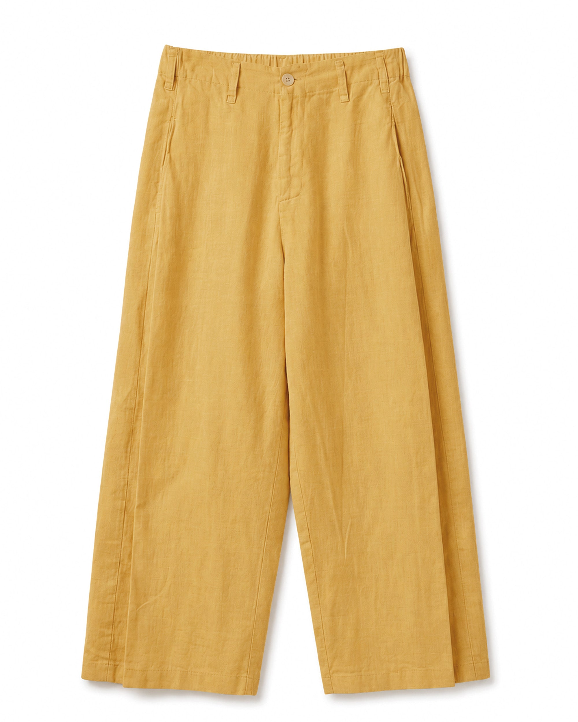 Pantalón WIDE Ocre
